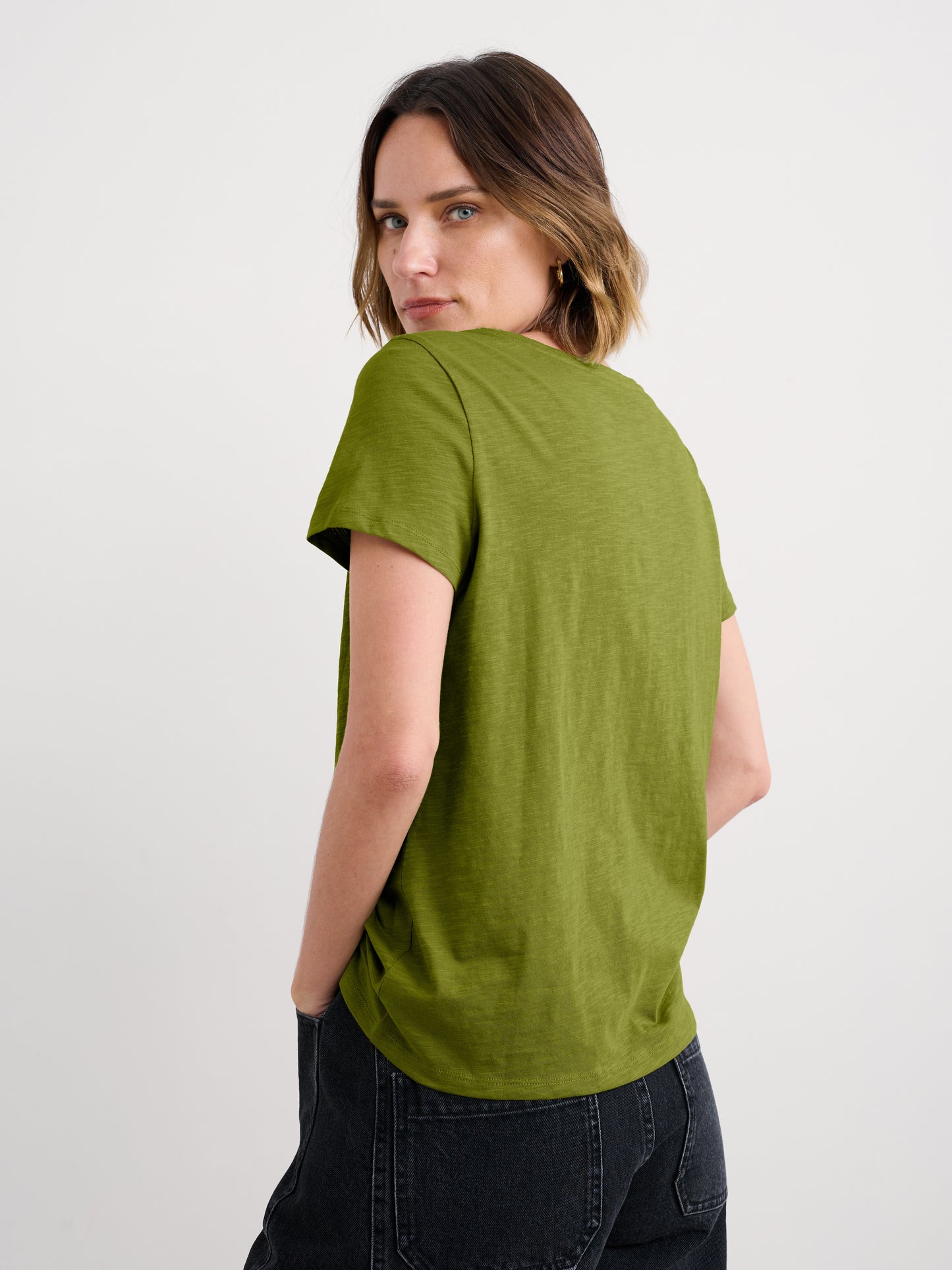 SEASALT CORNWALL - Appletree TShirt - Aloe
