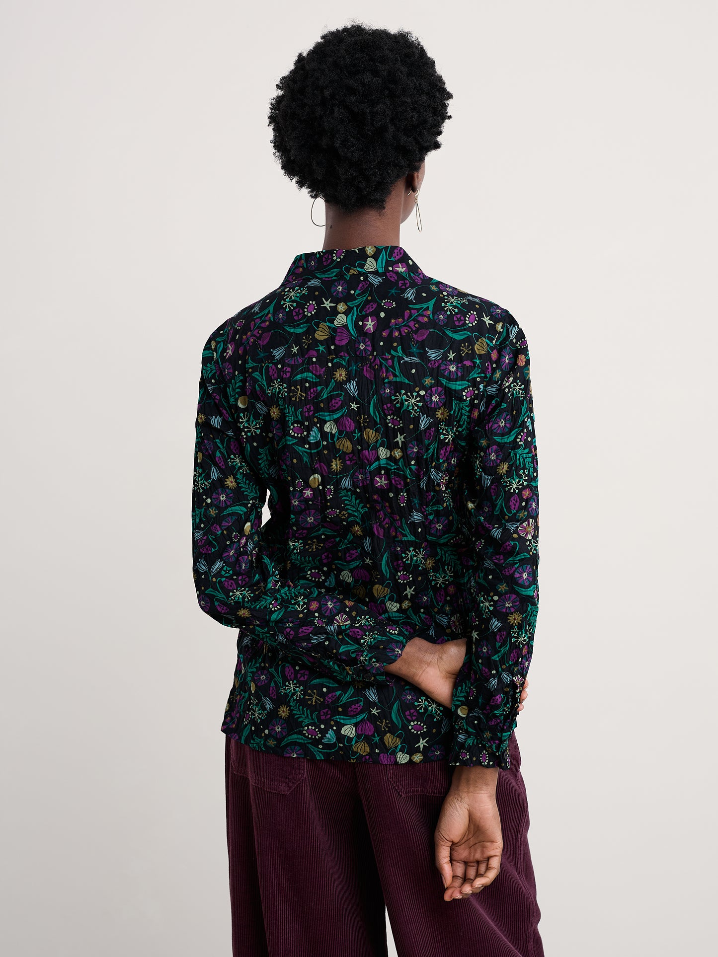 SEASALT CORNWALL - Larissa Shirt - Illuminated Garden Onyx