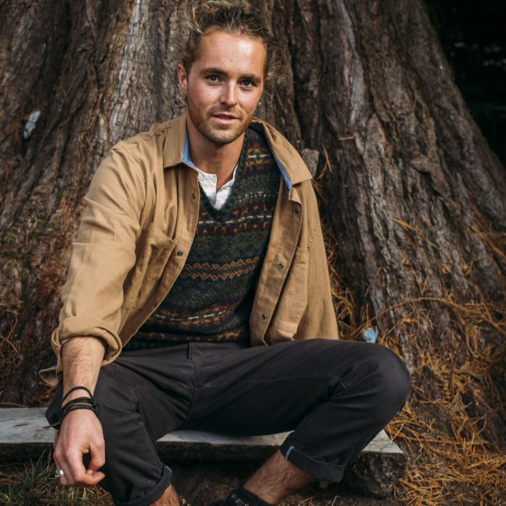 ERIBÉ Brodie Mens Sweater Woodland