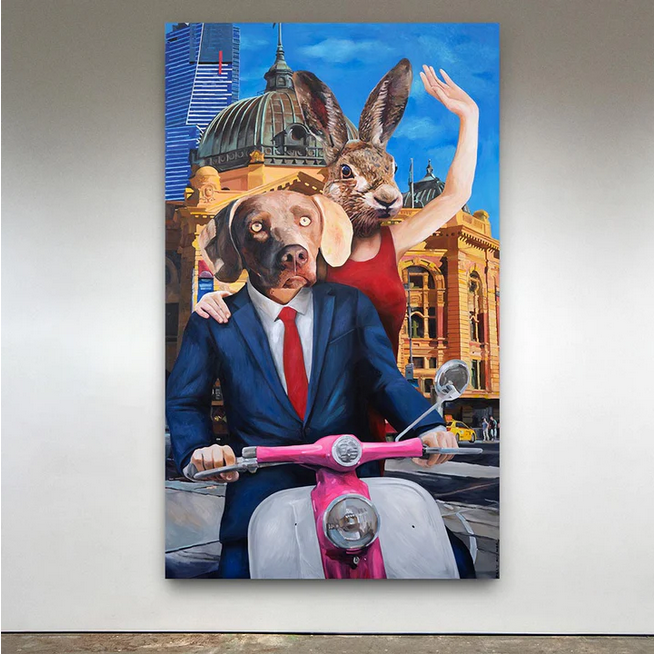 Hello Melbourne (Original Painting)