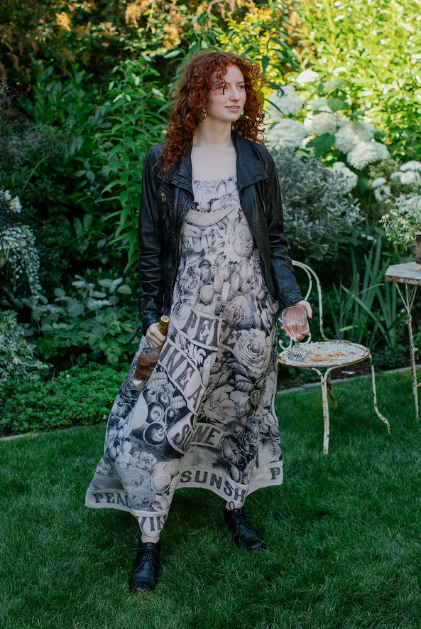 Market of Stars - Peace Wine & Sunshine Bohéme Bamboo Slip Dress