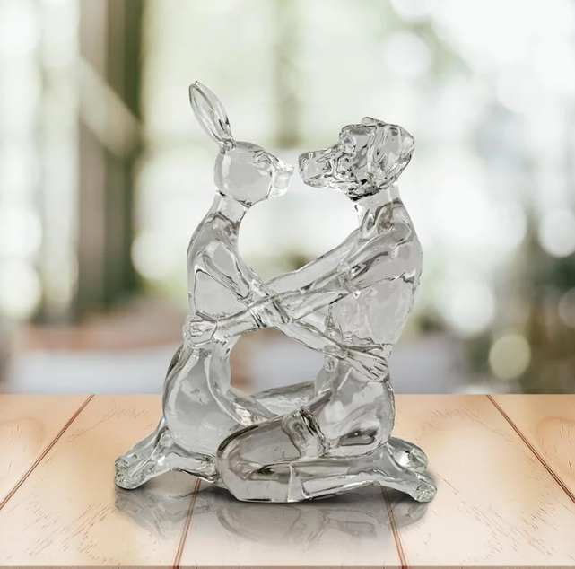 They were the best lolly kissers (Resin Sculpture) - Gillie and Marc