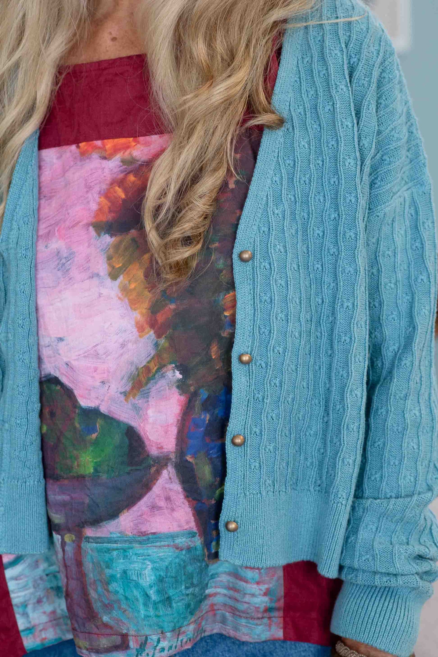 LAZYBONES - Sunday Cardigan Marine