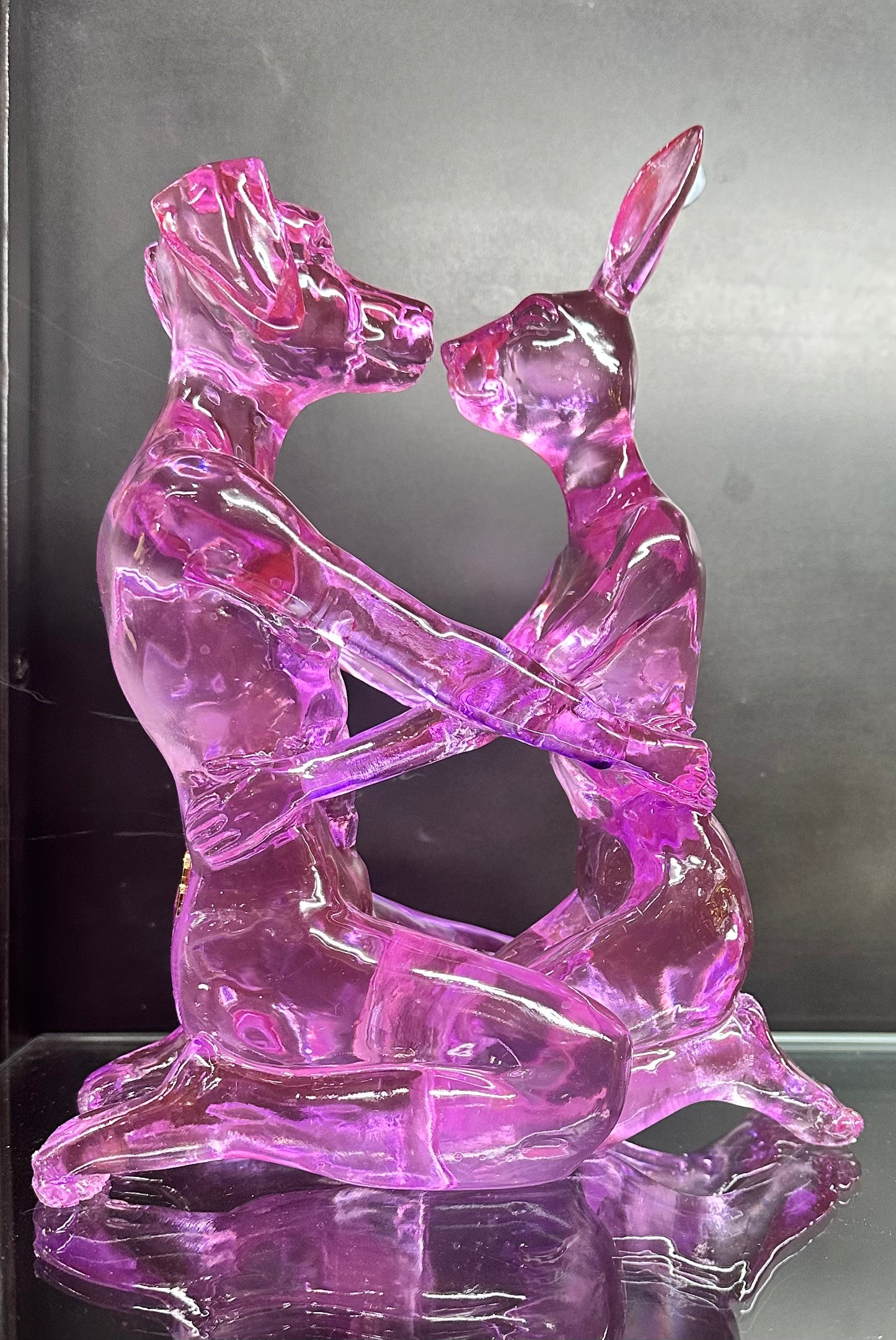 They were the best lolly kissers (Resin Sculpture) - Gillie and Marc