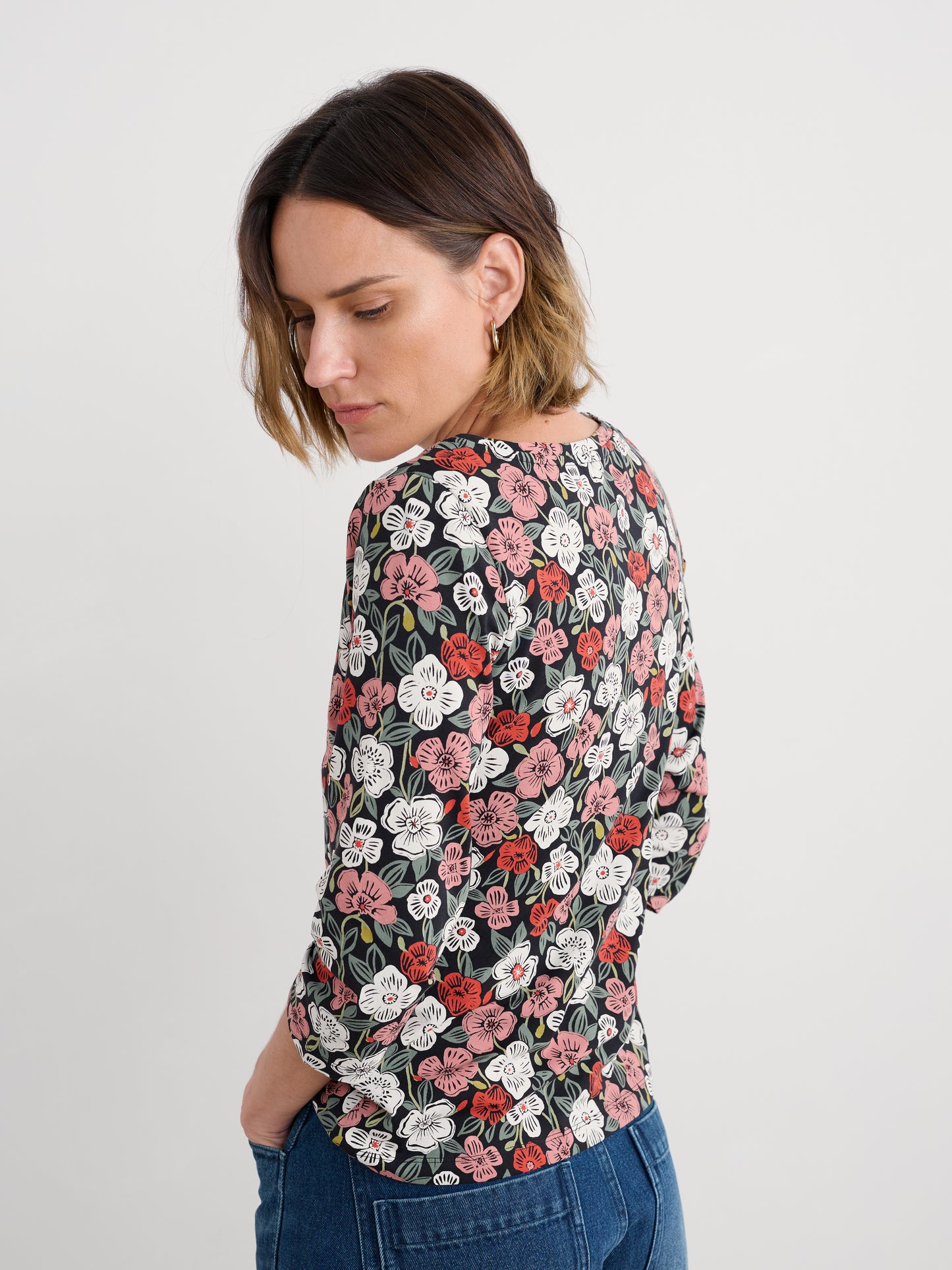 SEASALT CORNWALL - Easel Top -  Floral Tumble Onyx