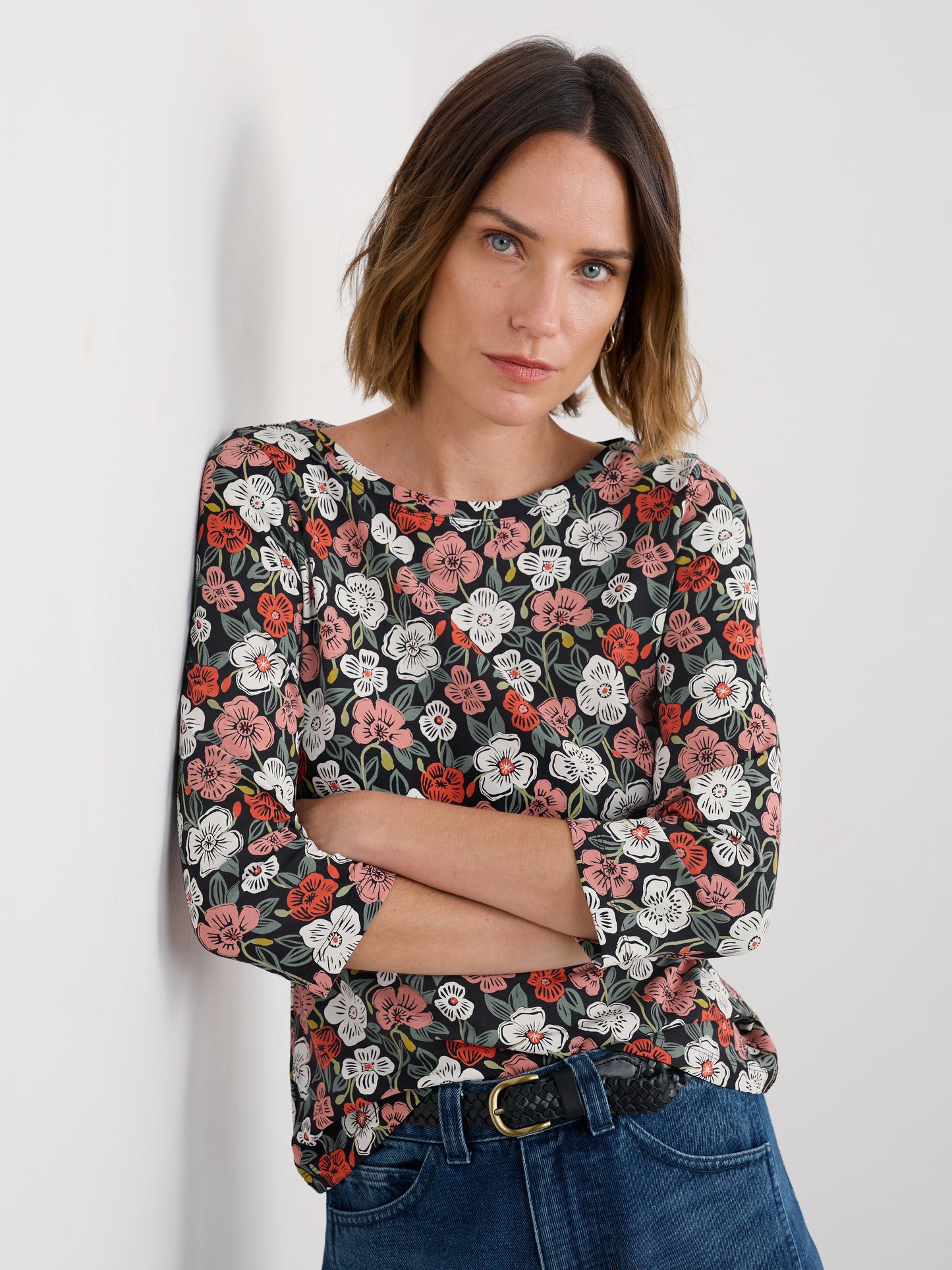 SEASALT CORNWALL - Easel Top -  Floral Tumble Onyx