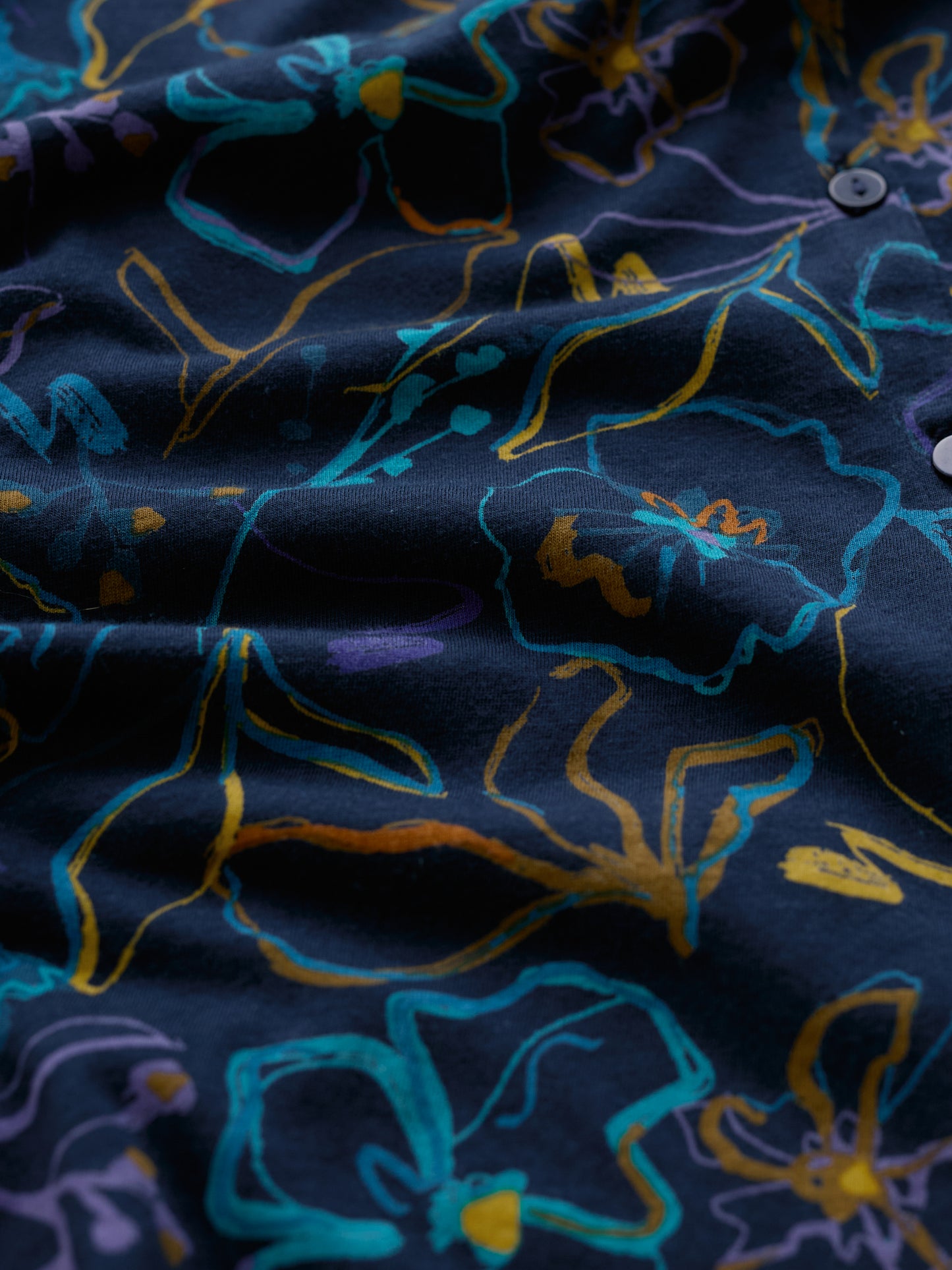 SEASALT CORNWALL - Embrace Shirt - Drawn Floral Maritime