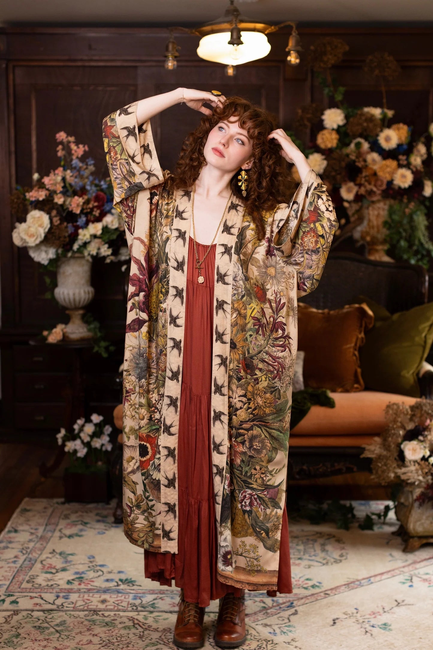 Market of Stars - Golden Hour -  Duster Kimono Robe