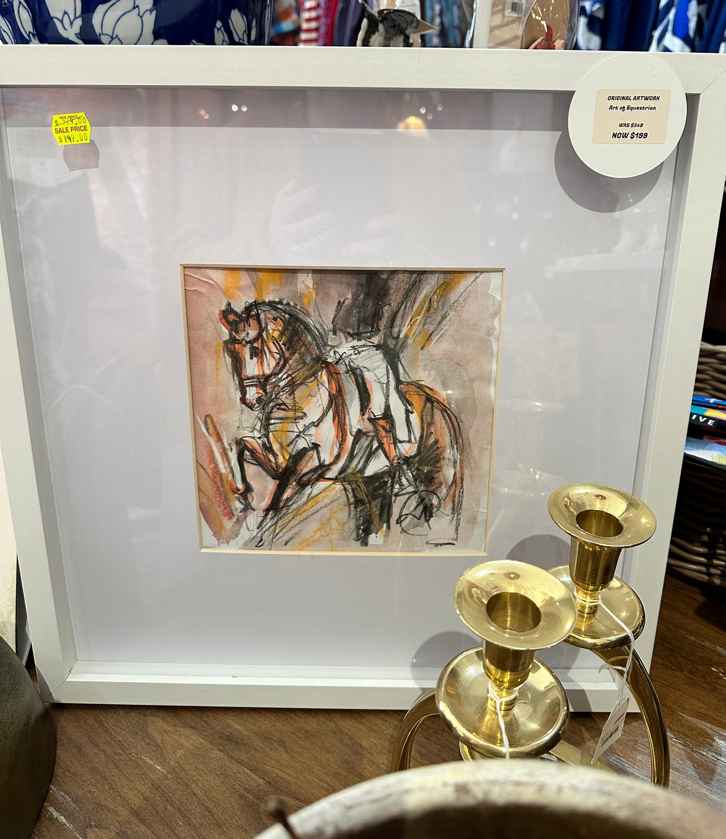 Original artwork "Movement" - Art of Equestrian