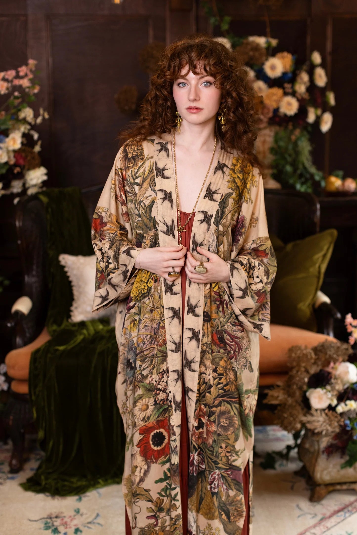 Market of Stars - Golden Hour -  Duster Kimono Robe