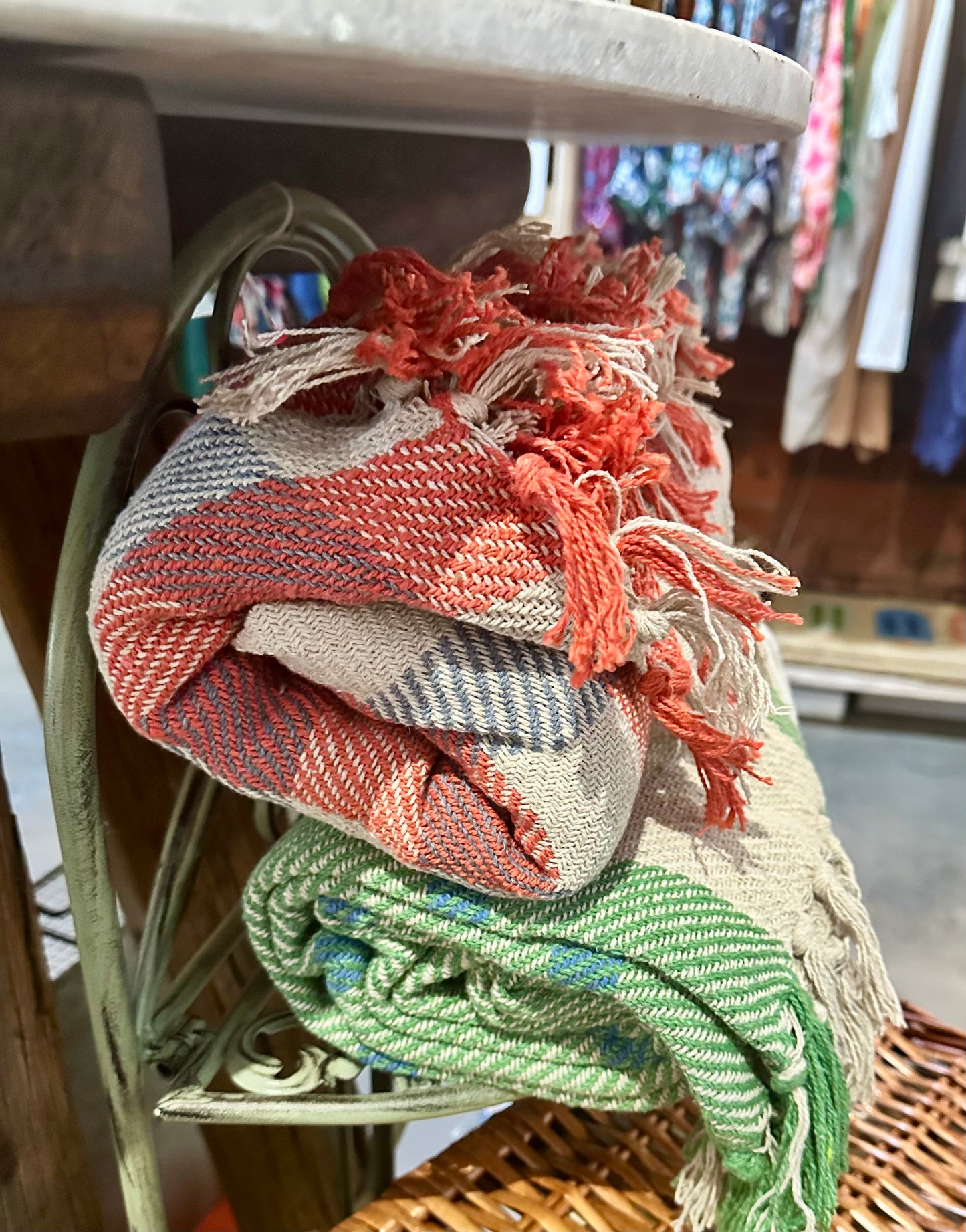 Recycled Cotton Picnic Throw 125x150cm