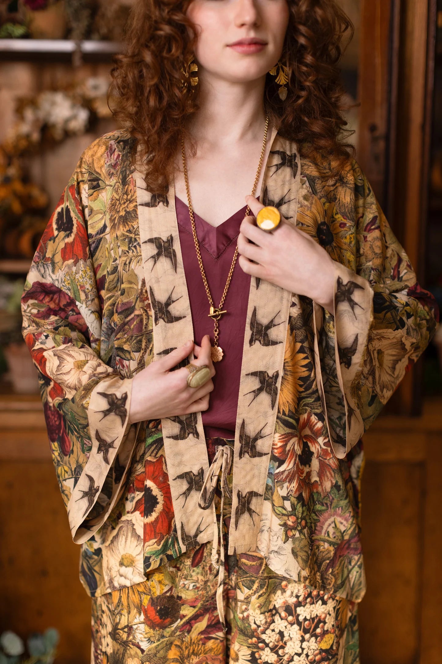 Market of Stars - Golden Hour - Pixie Duster Crop Kimono