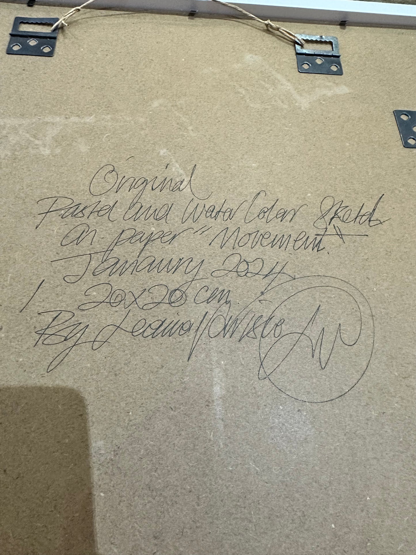 Original artwork "Movement" - Art of Equestrian