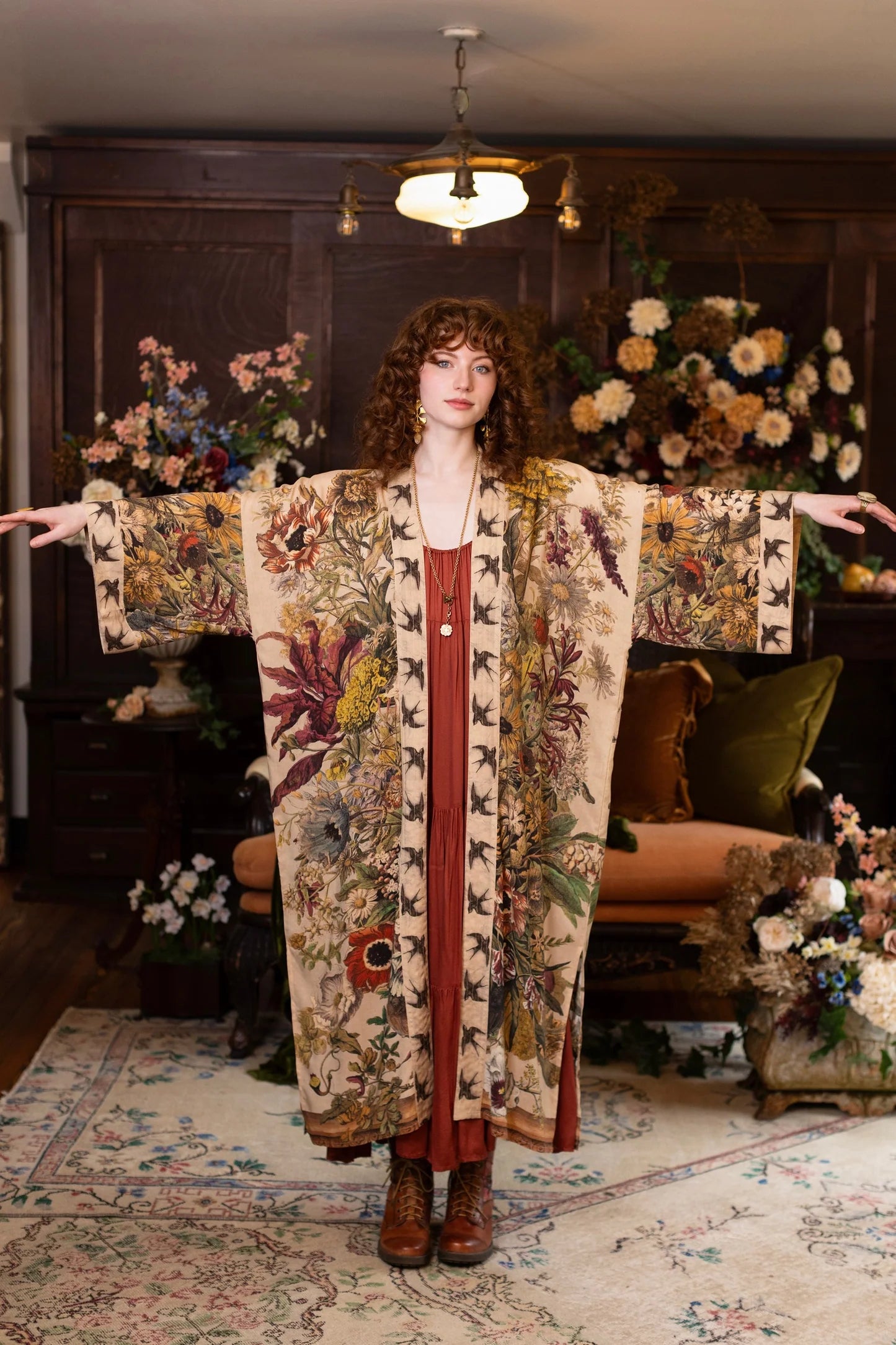 Market of Stars - Golden Hour -  Duster Kimono Robe