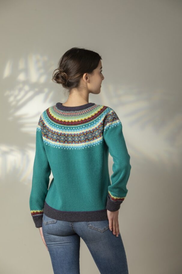 ERIBÉ Alpine Short Sweater Tigerlilly