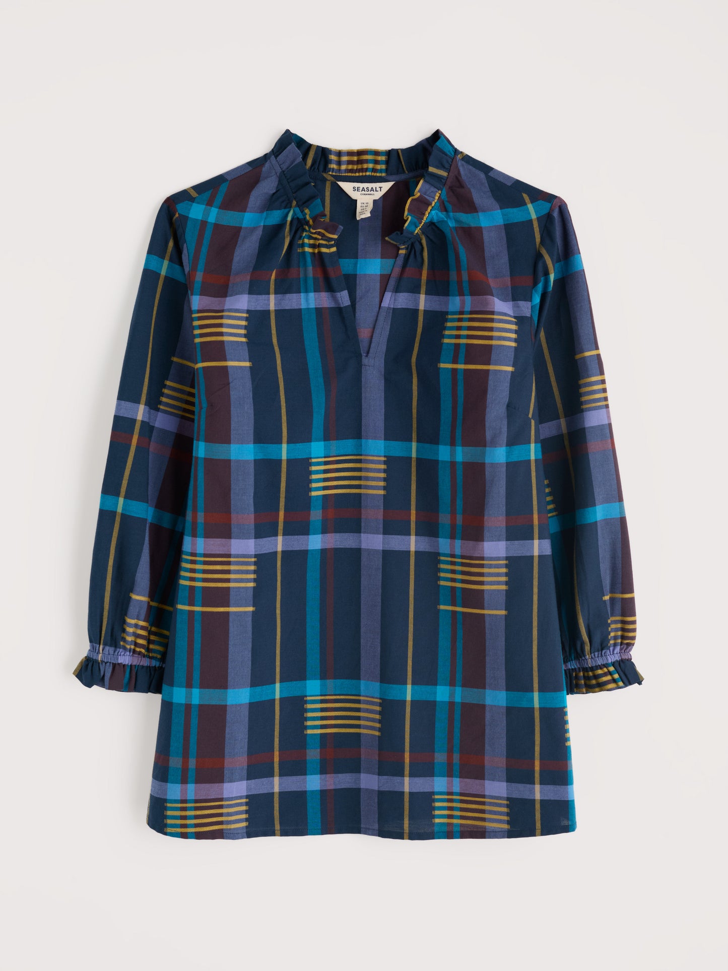 SEASALT CORNWALL - Aggie Top - Cherry Tree Teal