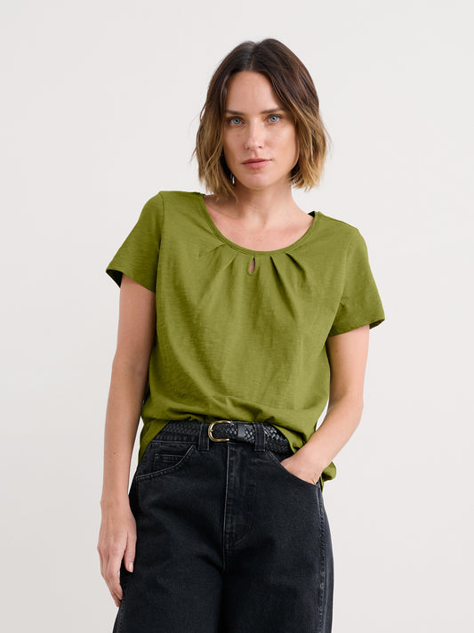 SEASALT CORNWALL - Appletree TShirt - Aloe