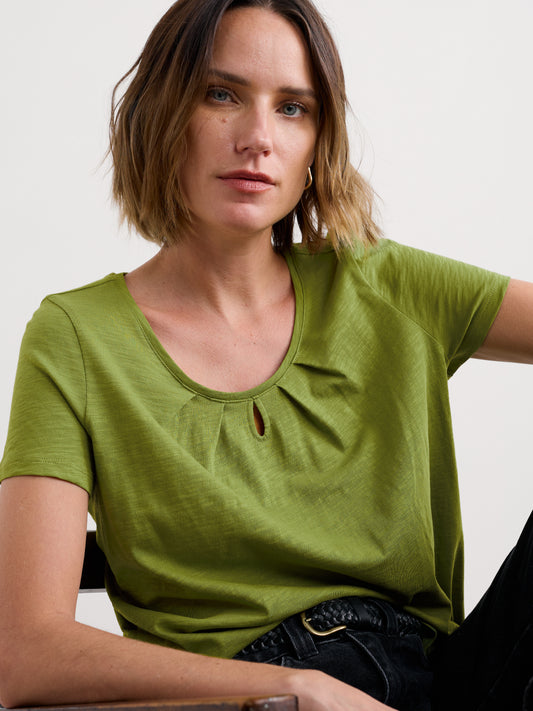 SEASALT CORNWALL - Appletree TShirt - Aloe