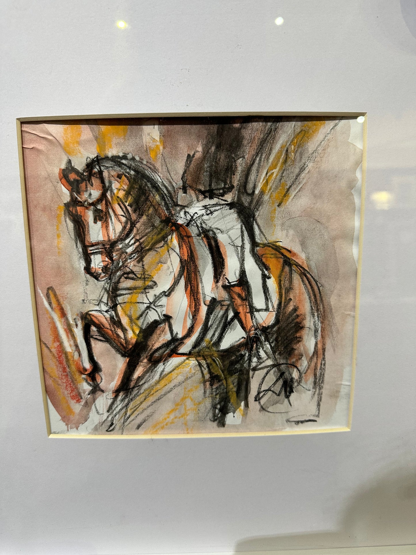 Original artwork "Movement" - Art of Equestrian