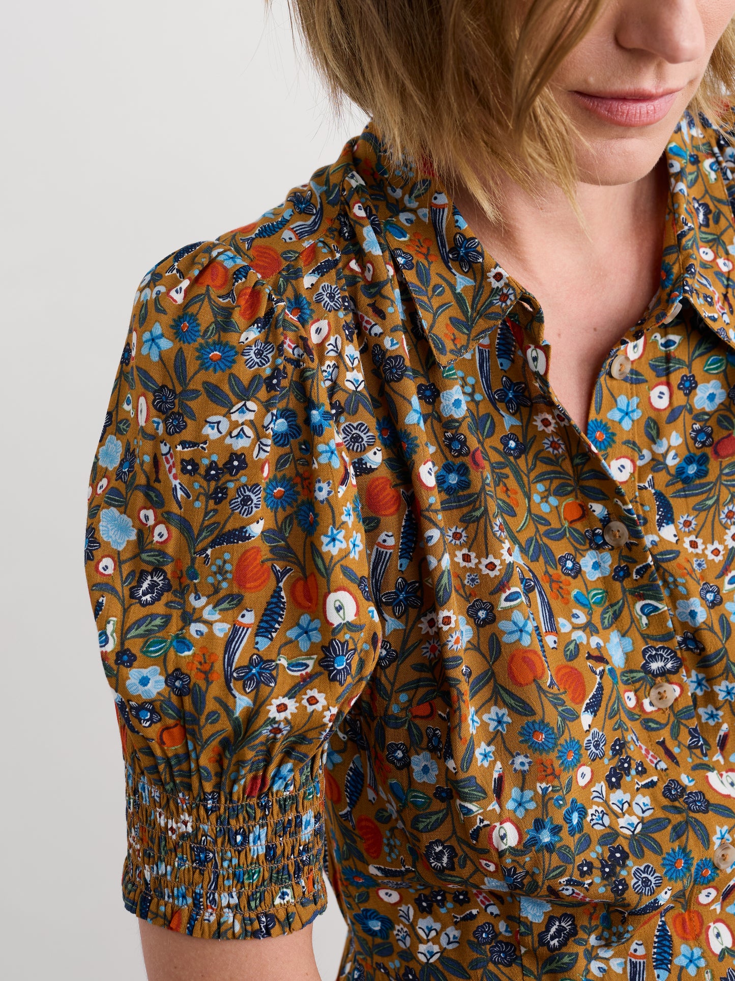 SEASALT CORNWALL - Bridget Dress - Still Life Basket