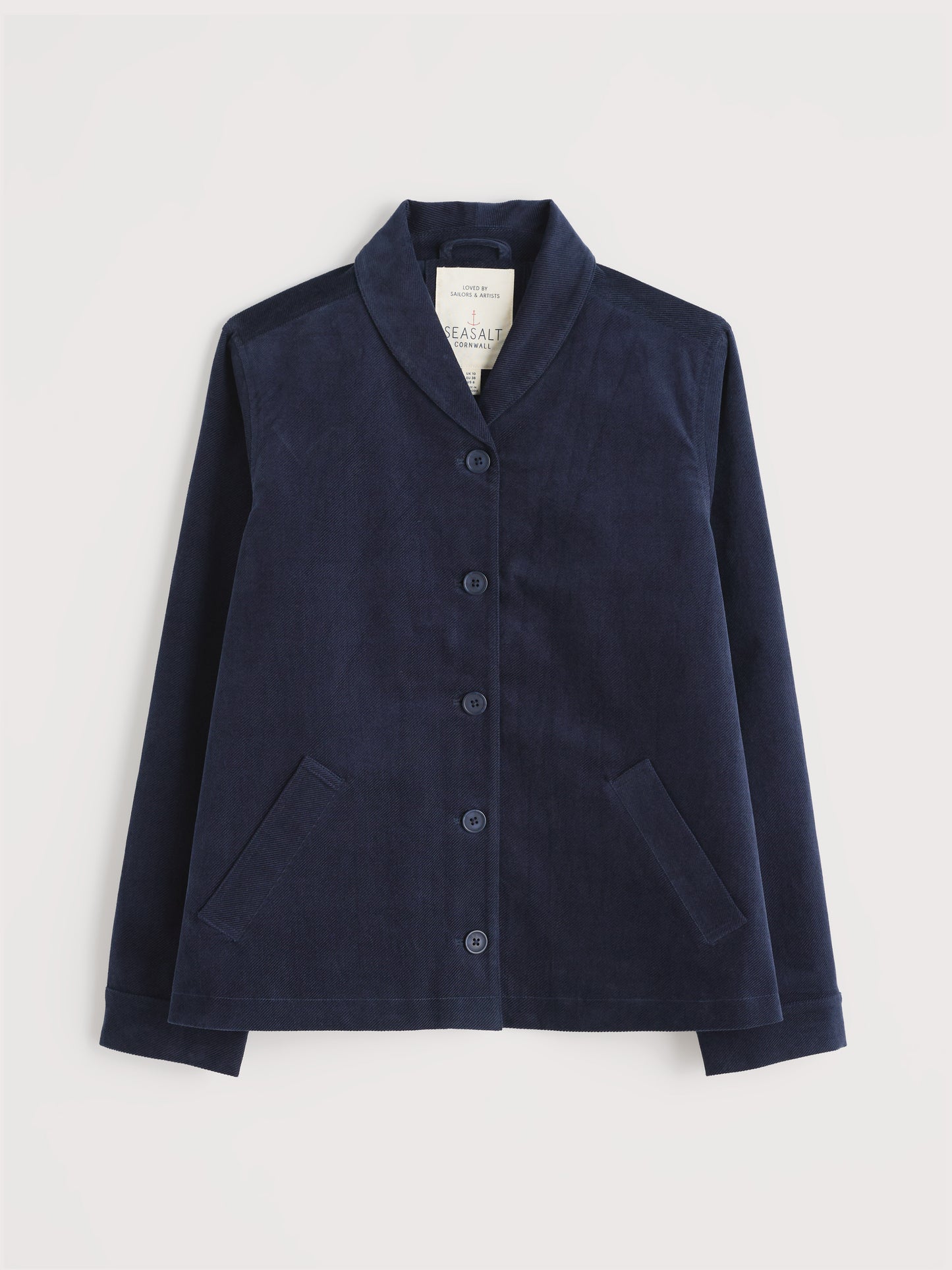 SEASALT CORNWALL - Brightwork Corduroy Jacket - Maritime