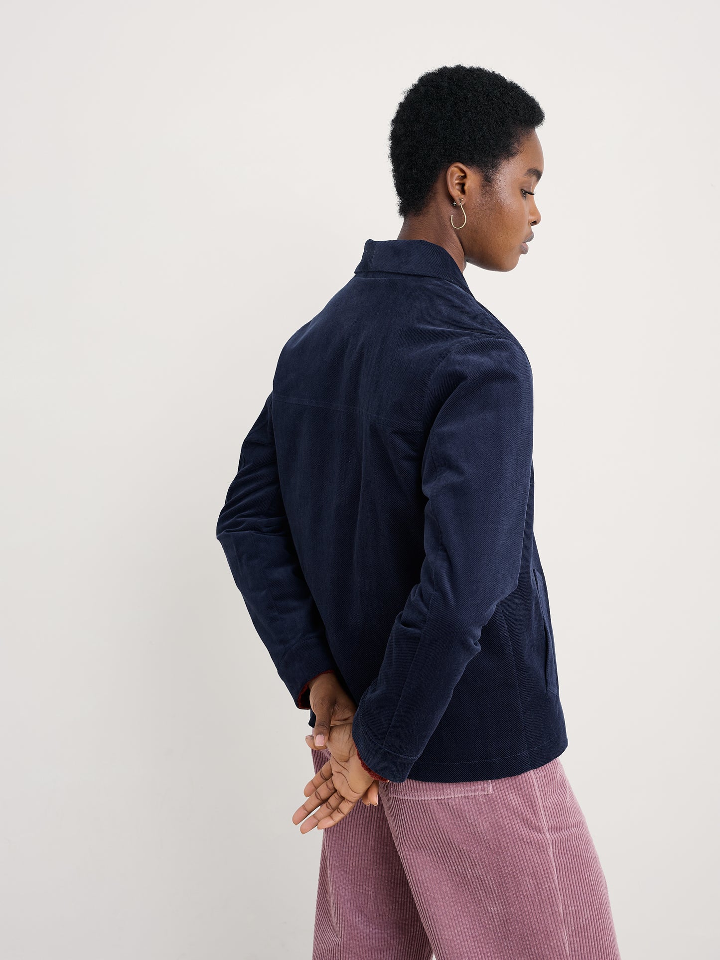 SEASALT CORNWALL - Brightwork Corduroy Jacket - Maritime