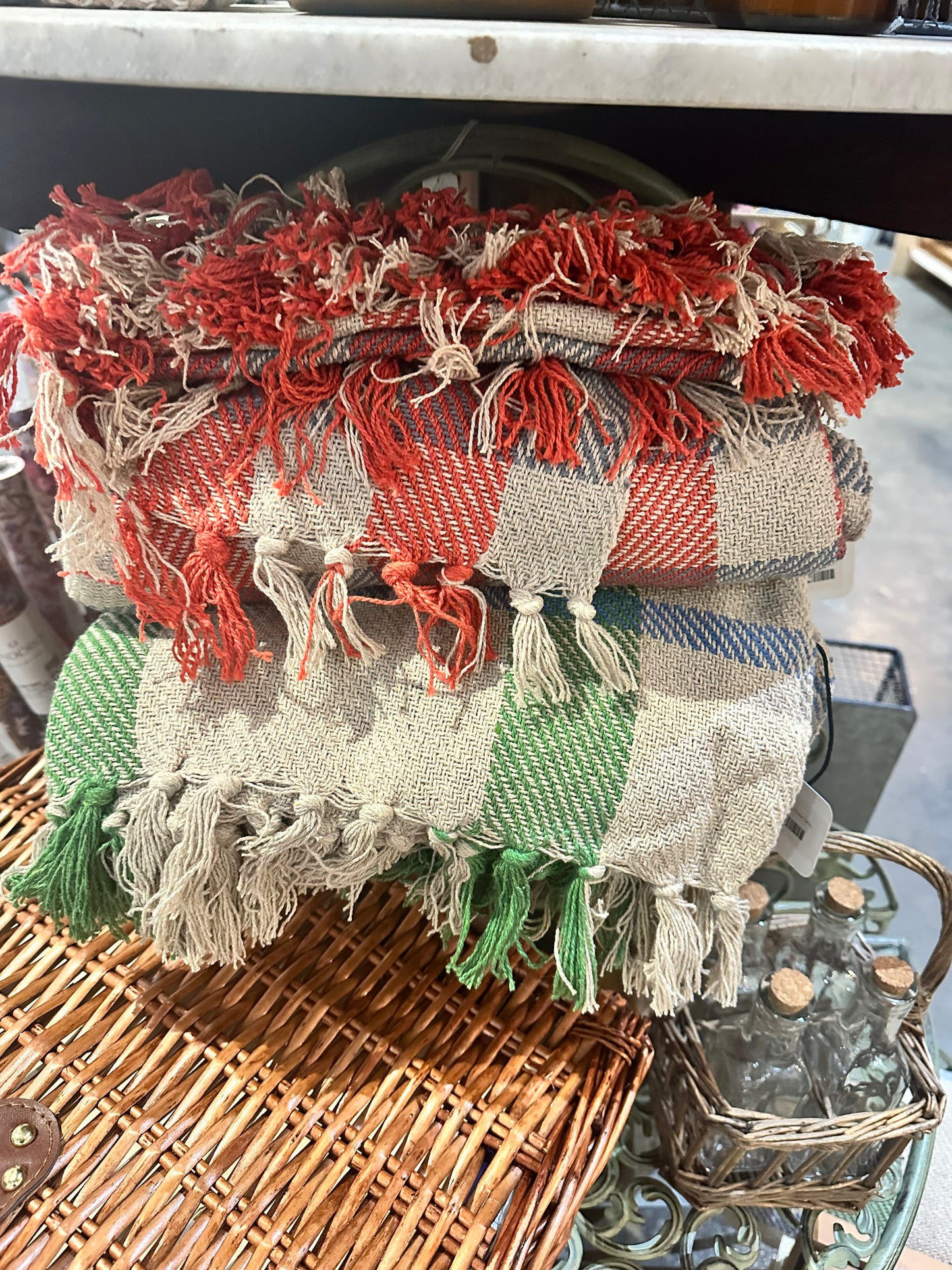 Recycled Cotton Picnic Throw 125x150cm