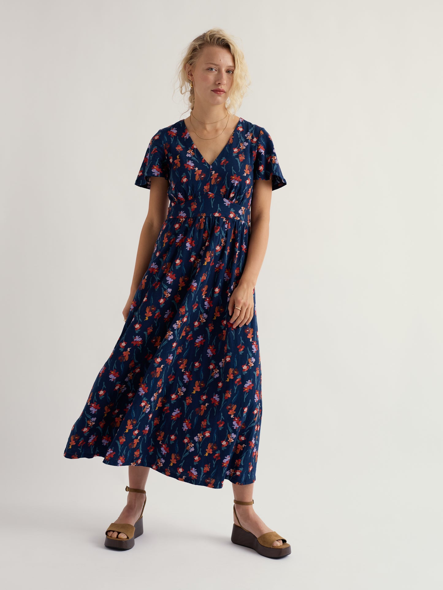 SEASALT CORNWALL - Chateaux Dress - Snapdragon Sea Cave