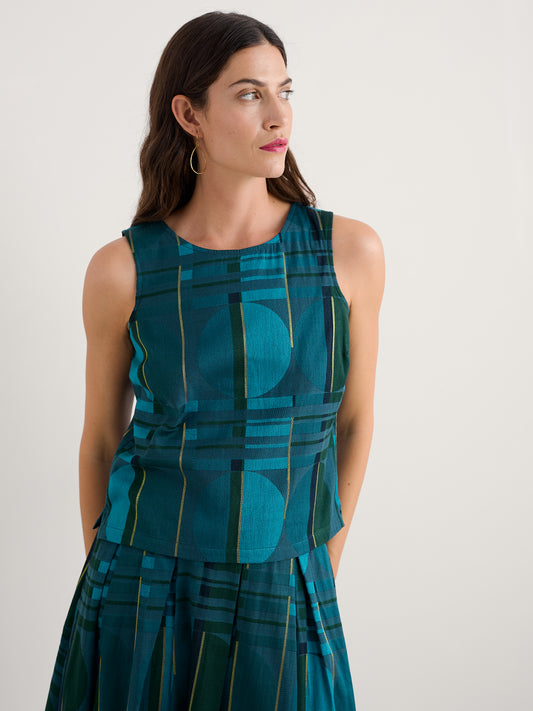 SEASALT CORNWALL - Colour Study Top - Picrous Jacquard