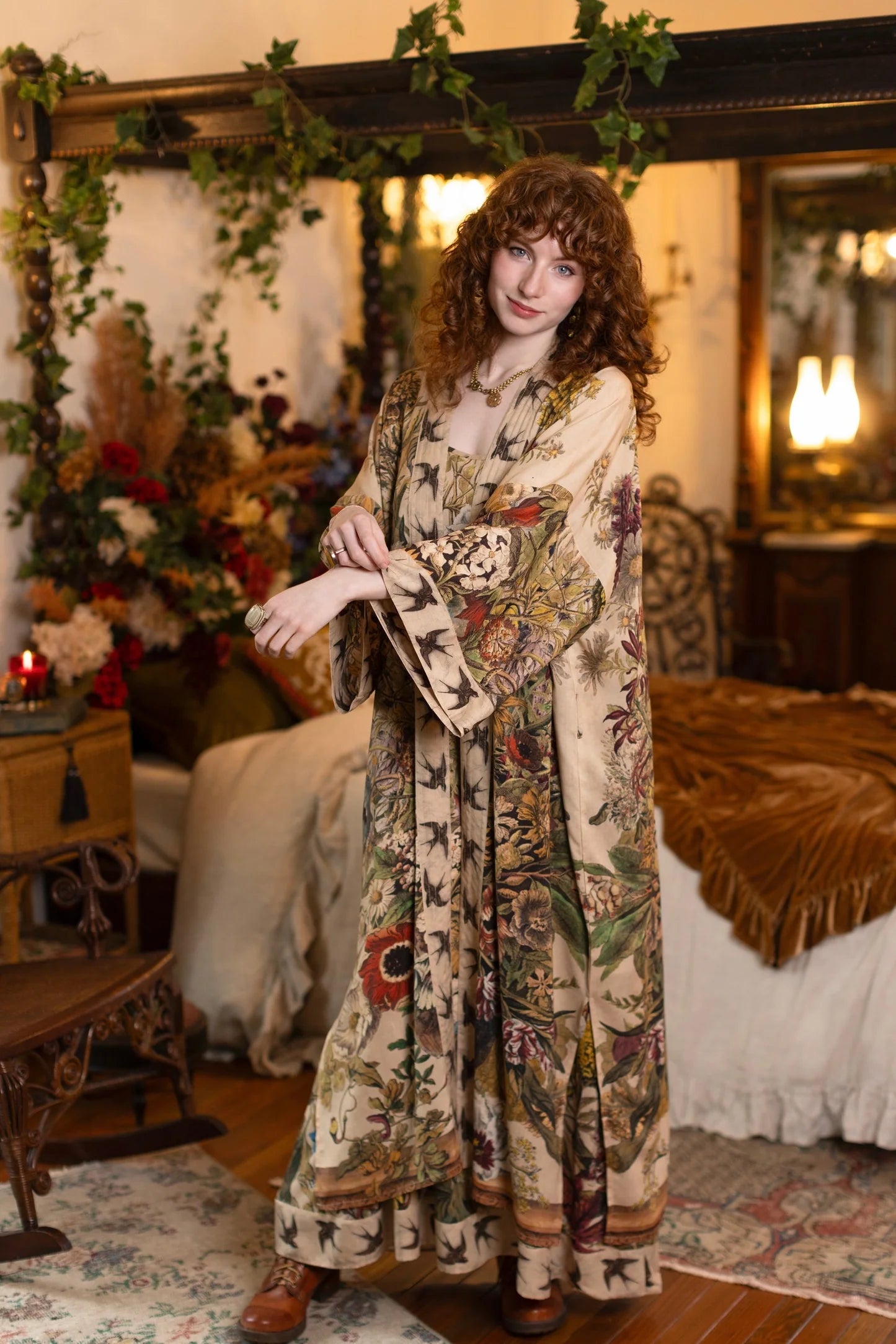 Market of Stars - Golden Hour -  Duster Kimono Robe