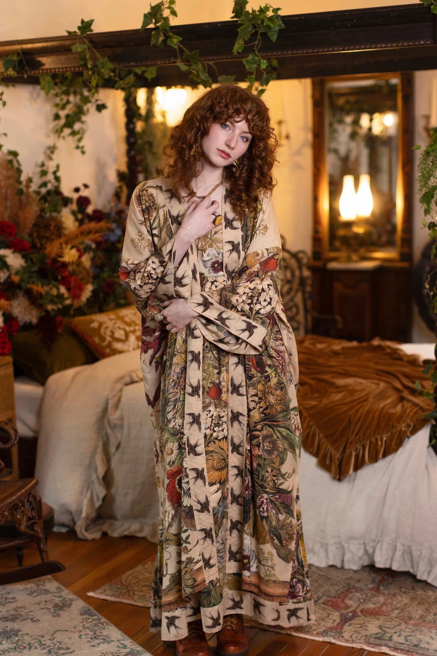 Market of Stars - Golden Hour -  Duster Kimono Robe