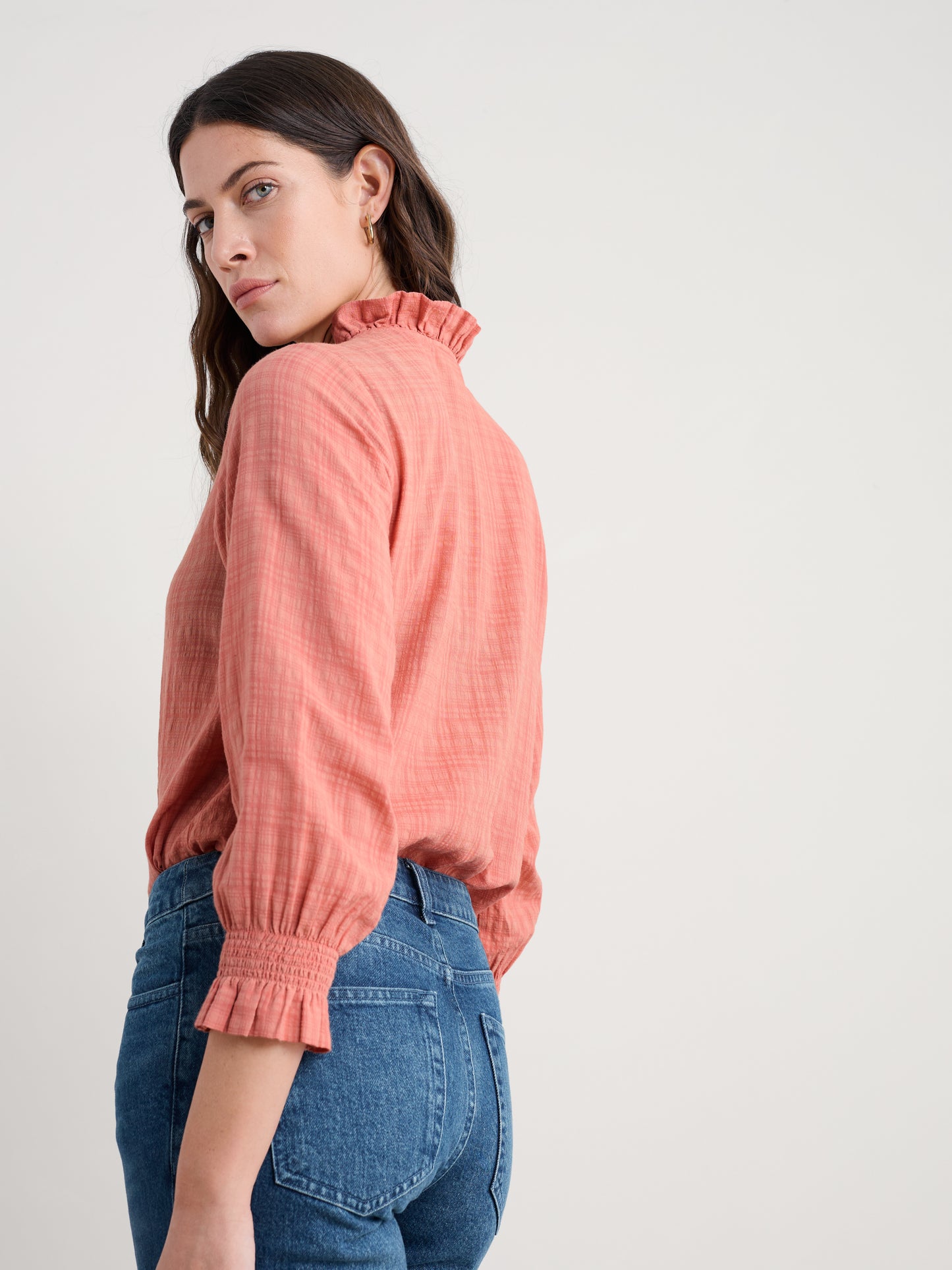SEASALT CORNWALL - Feather Star Top - Dusty Rose