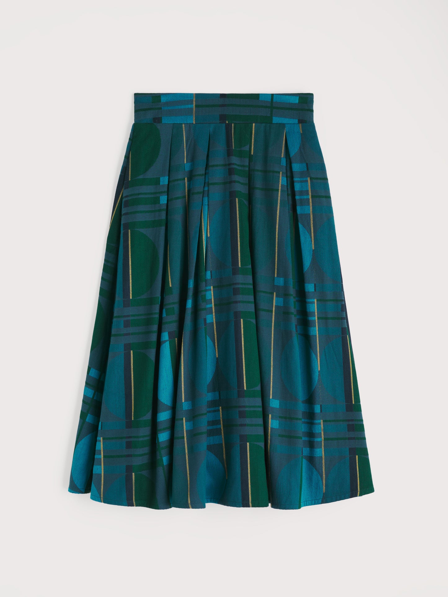 SEASALT CORNWALL -Interweaving Jacquard Skirt - Picrous Jacquard