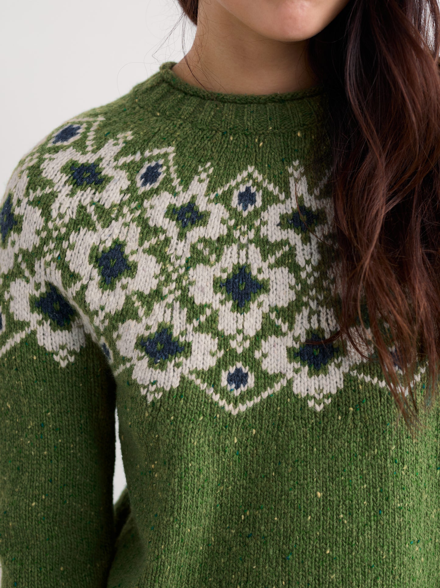 SEASALT CORNWALL - Johanna Jumper - Helianthus Cedar Green Mix