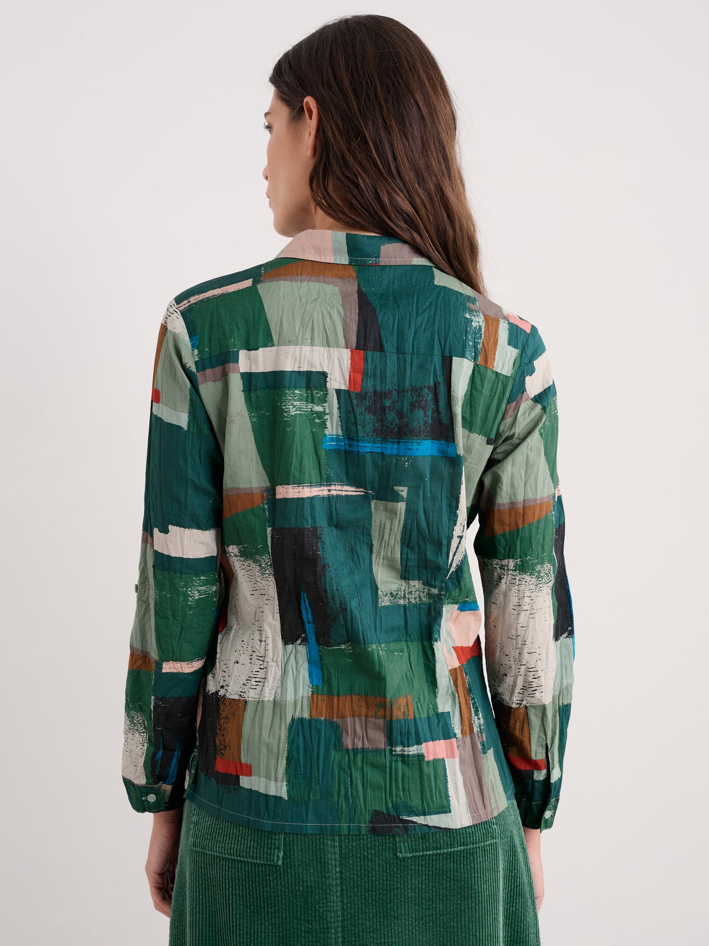 SEASALT CORNWALL - Larissa Shirt - Aerial Field Coppice