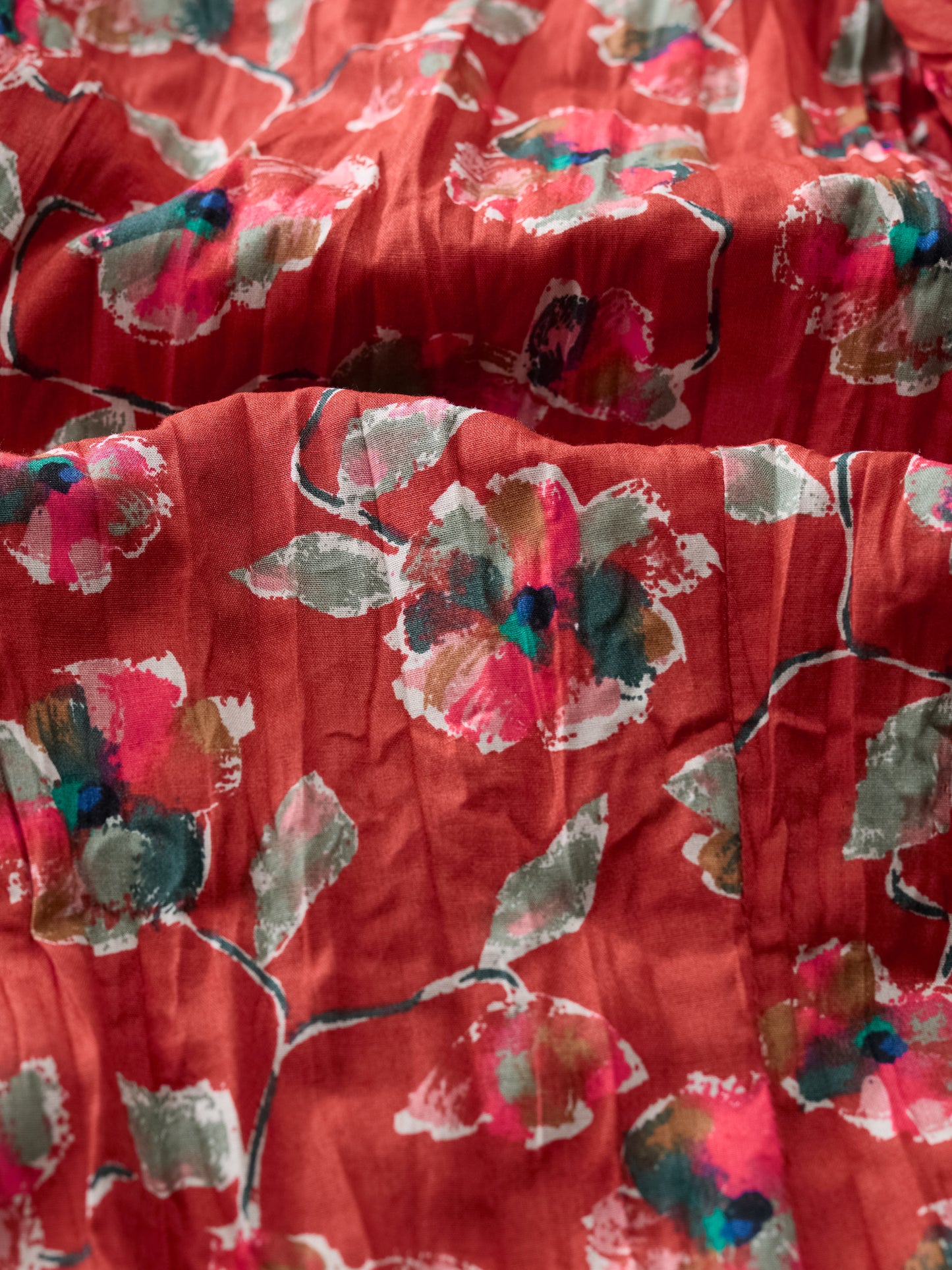 SEASALT CORNWALL - Larissa Shirt - Artist Camellia Red Sail