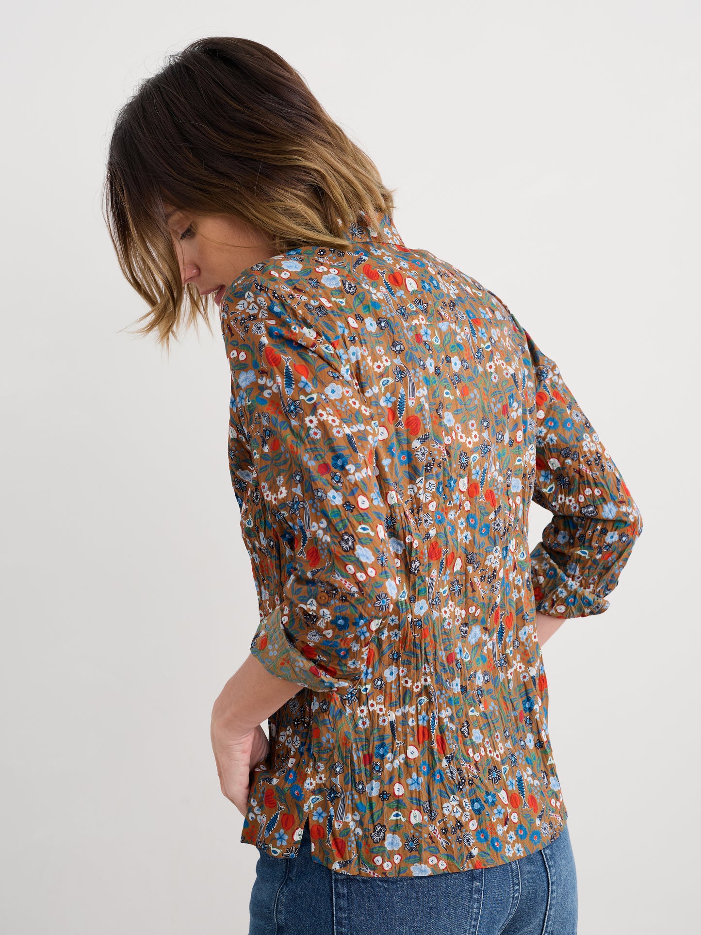 SEASALT CORNWALL - Larissa Shirt -Still Life Basket