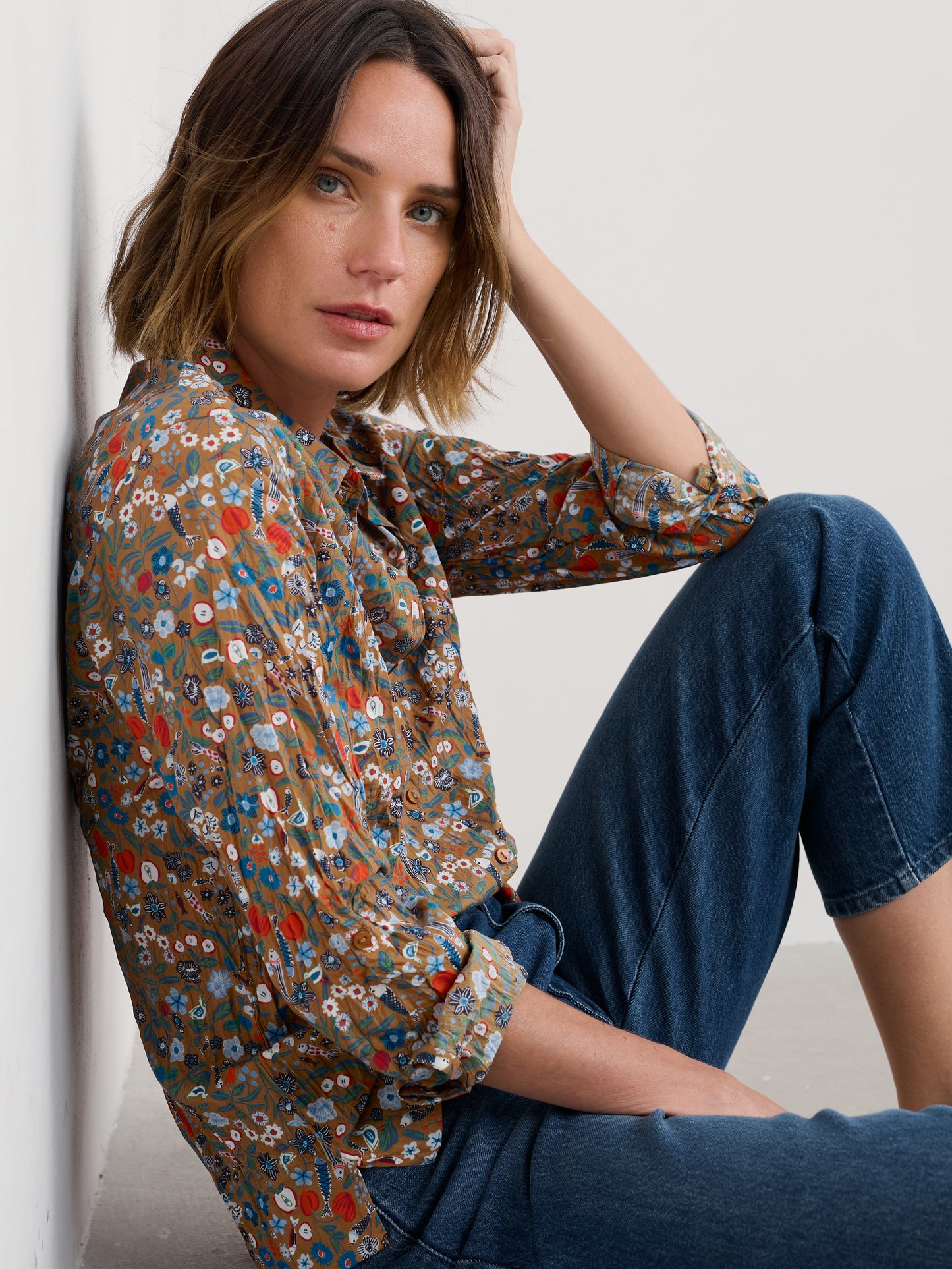 SEASALT CORNWALL - Larissa Shirt -Still Life Basket