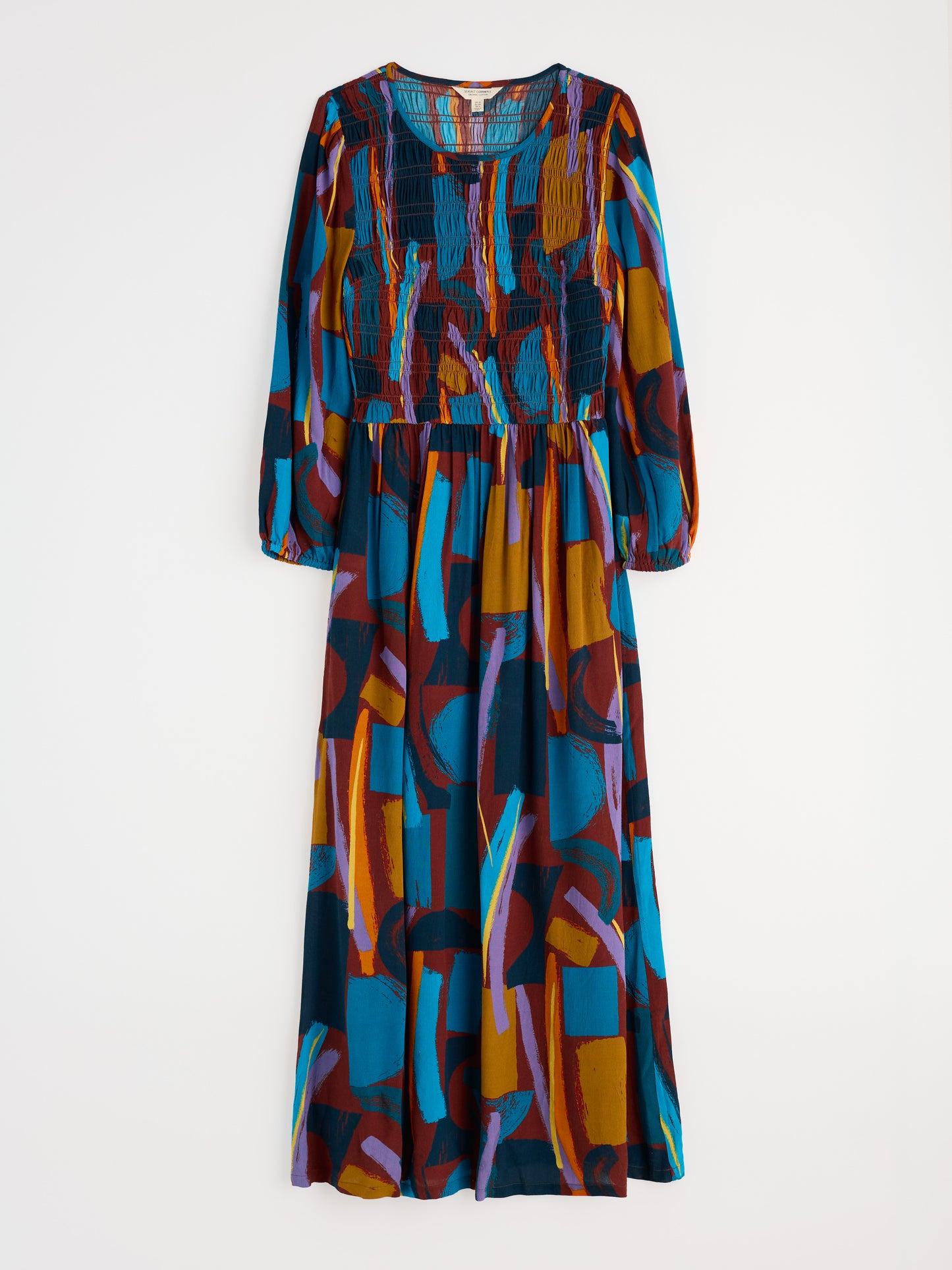 SEASALT CORNWALL - Meadowsweet Dress - Zennor Stack Dark Rye