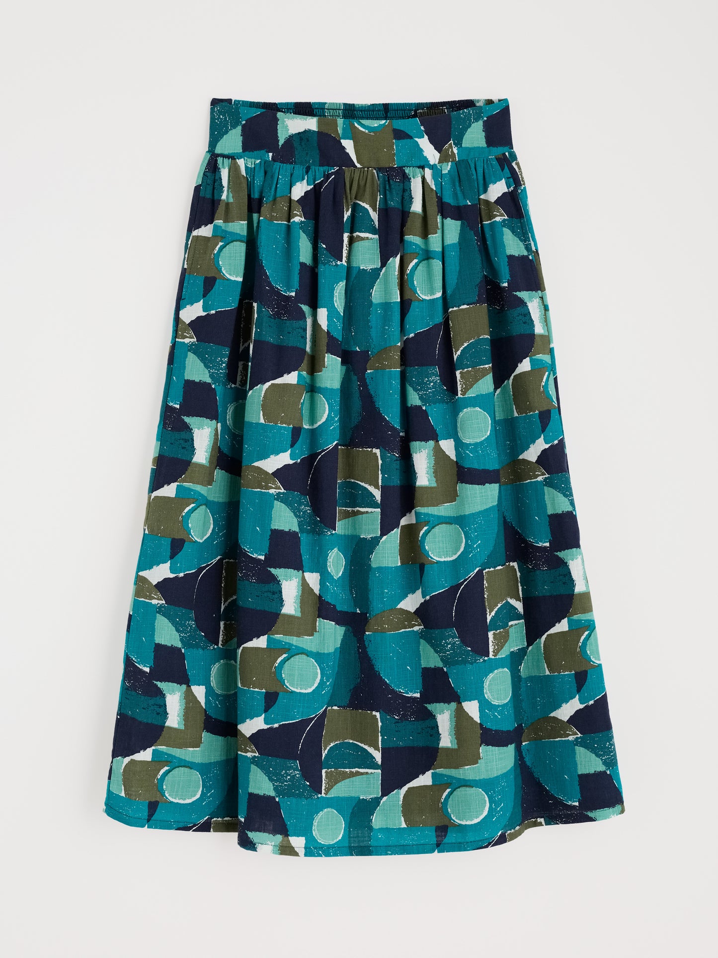 SEASALT CORNWALL - Mevagissey Skirt -Penwith Abstract Emulsion