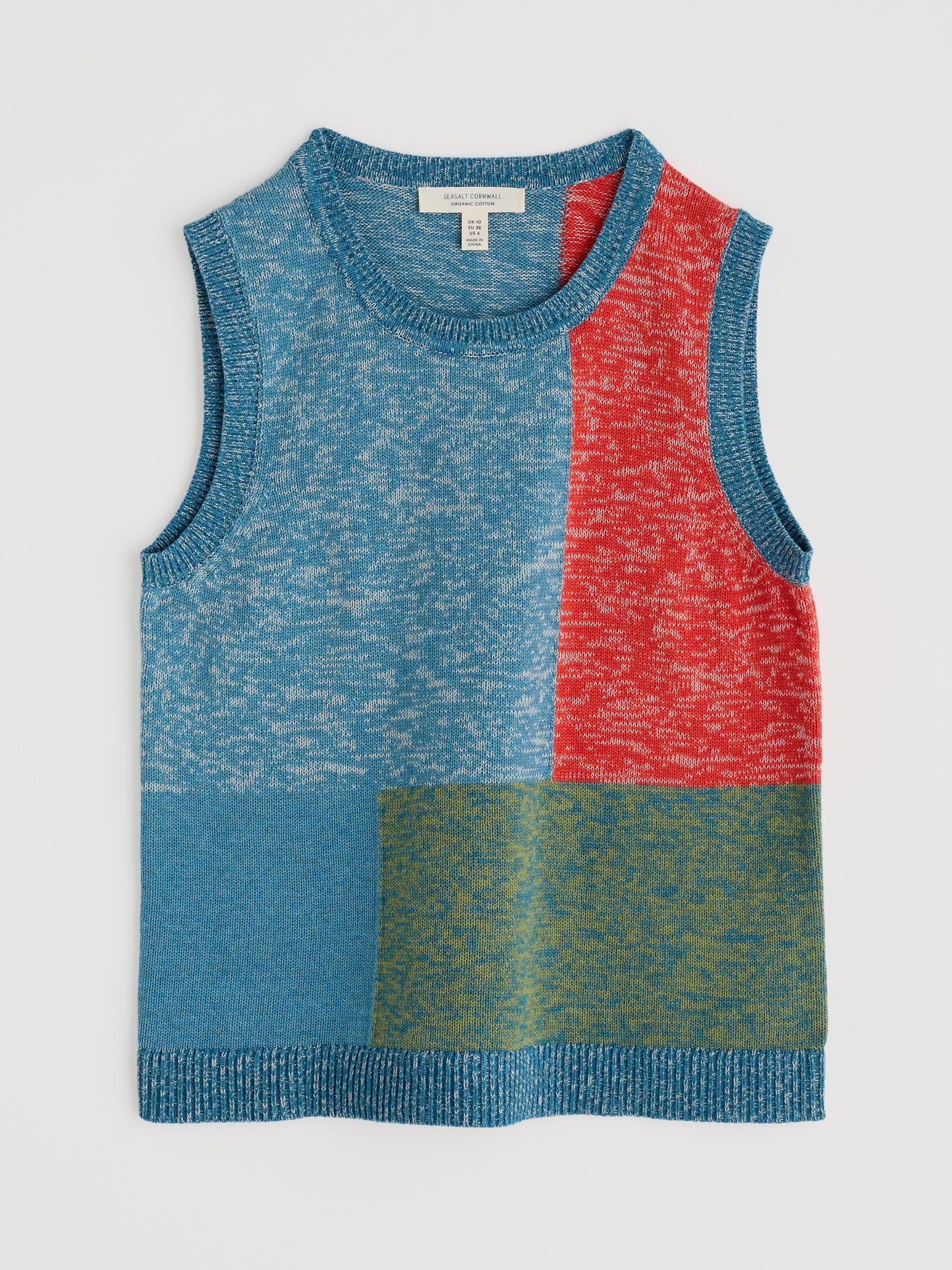 SEASALT CORNWALL - Morgana Vest - Tangle Wood Lagoon Multi
