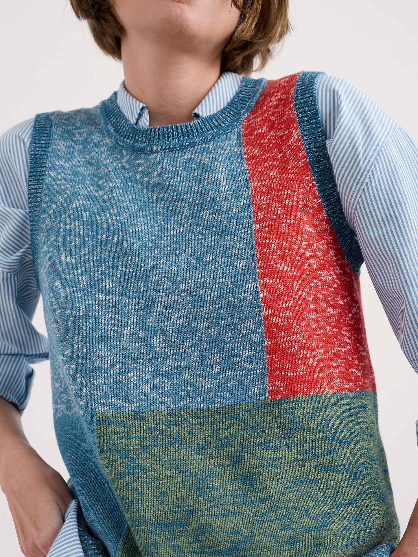 SEASALT CORNWALL - Morgana Vest - Tangle Wood Lagoon Multi