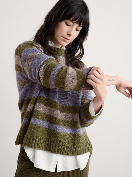 SEASALT CORNWALL - Painter Jumper - Carvannel Laurel Mix