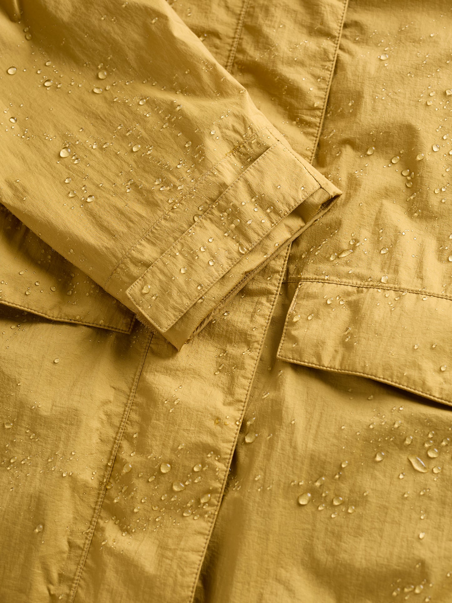 SEASALT CORNWALL - Portheras Oversized Waterproof Jacket- Pear