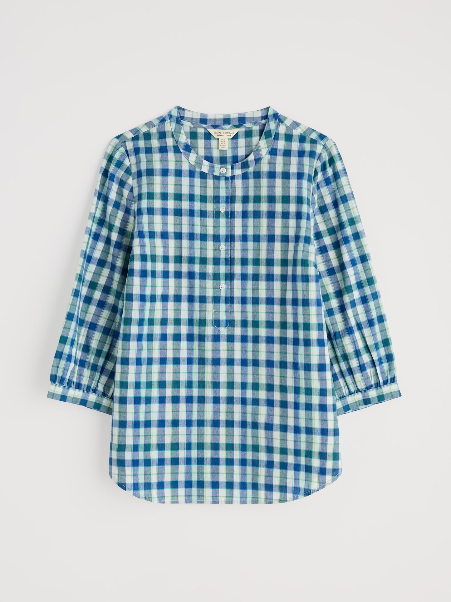 SEASALT CORNWALL - Rose Garden Top - Samara Seed Kingfisher