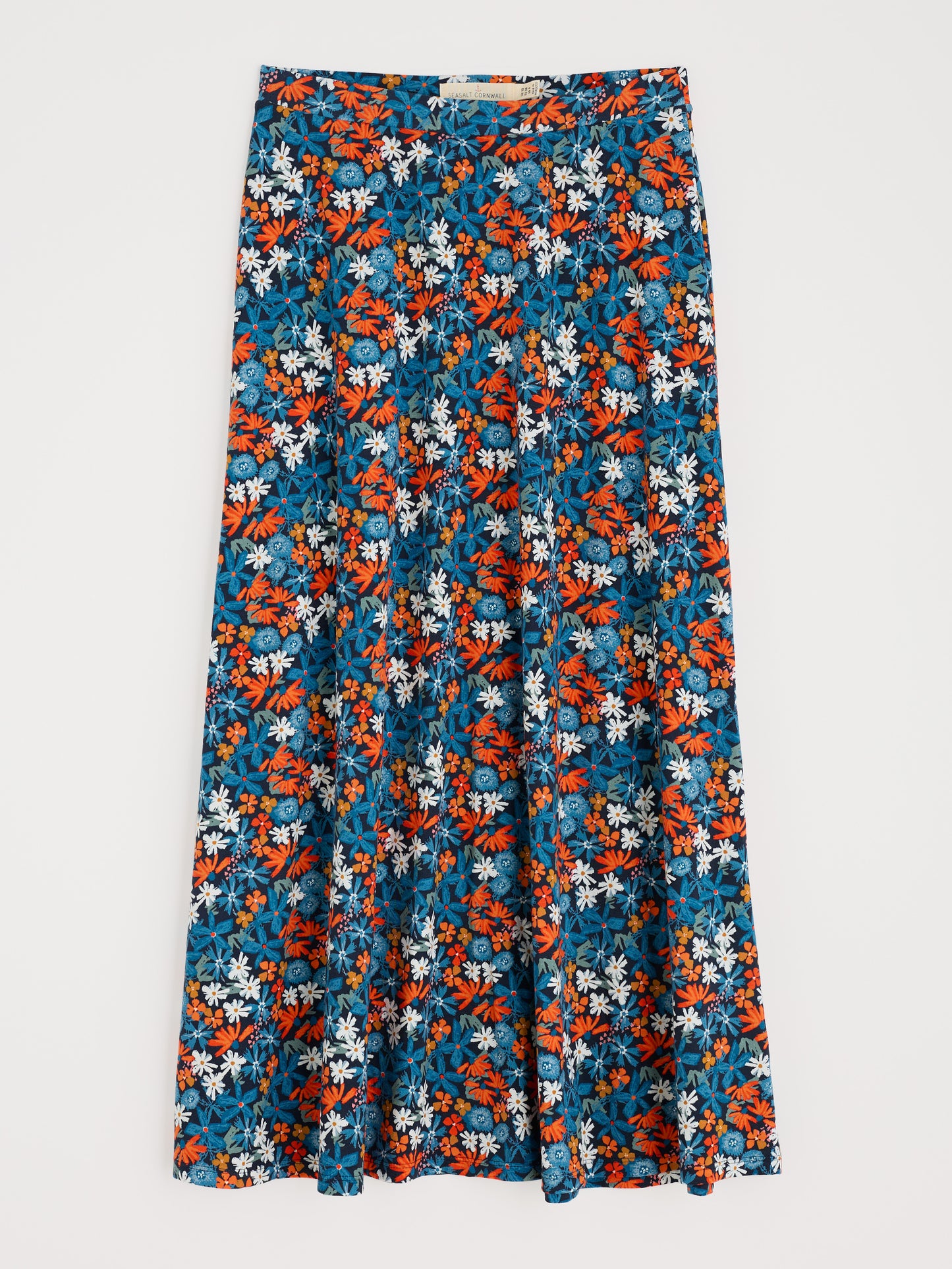 SEASALT CORNWALL - Rose Skirt Ankle - Pastel Garden Maritime