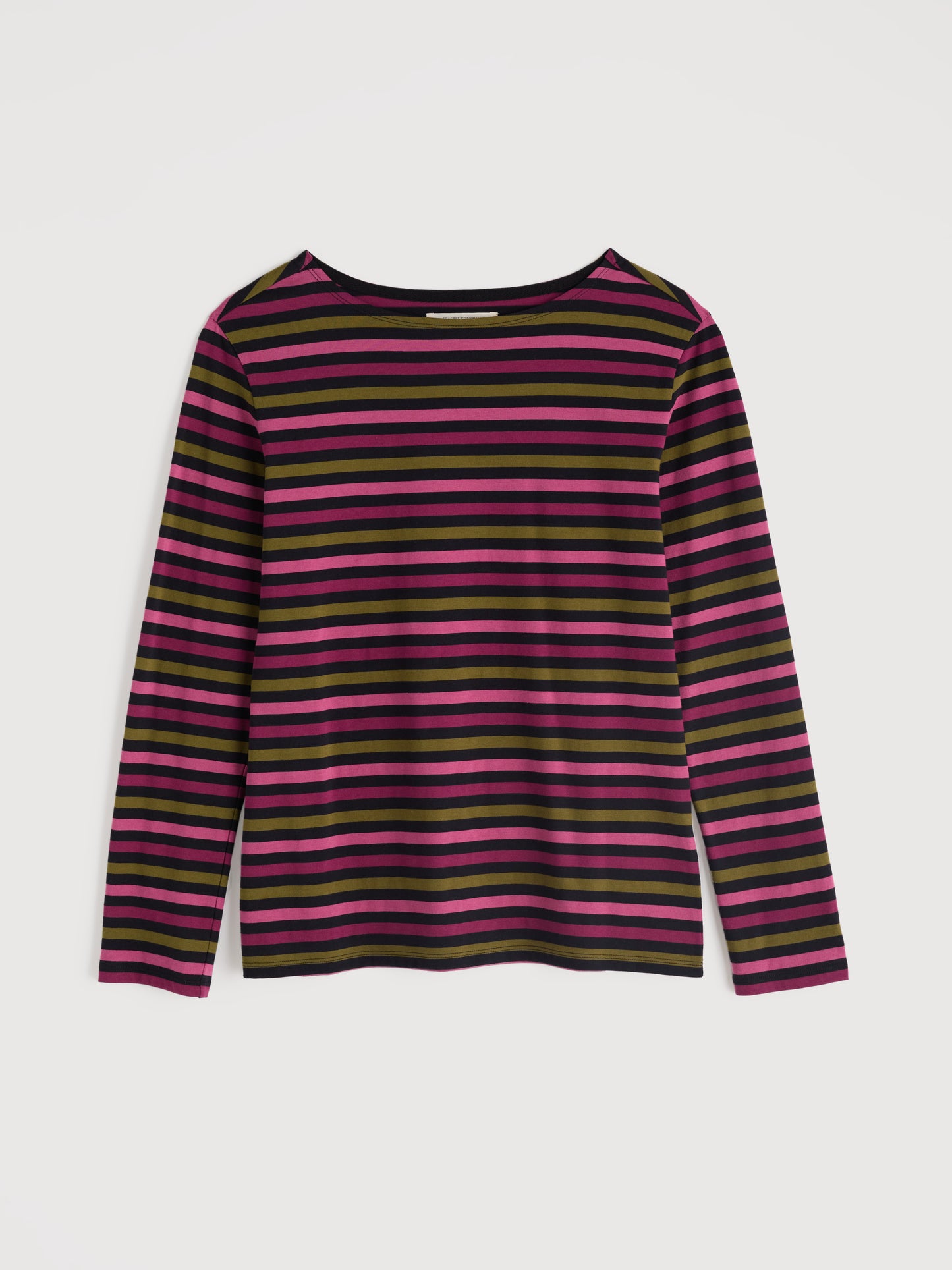 SEASALT CORNWALL - Sailor Shirt in GOTS-Certified Organic Cotton Jersey - Tri Mini Cornish Clove