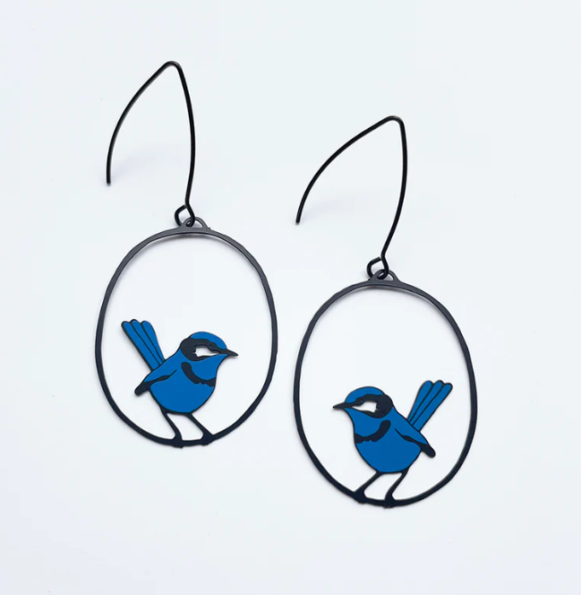 Denz + Co - Wrens in Blue/Black