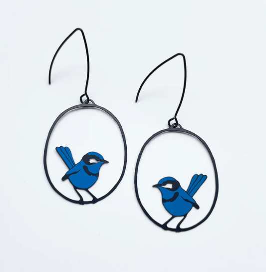 Denz + Co - Wrens in Blue/Black