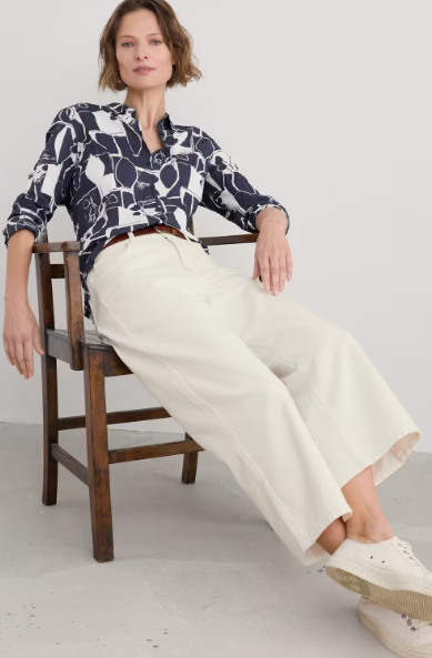 SEASALT CORNWALL - Larissa Shirt - Window Painting Maritime